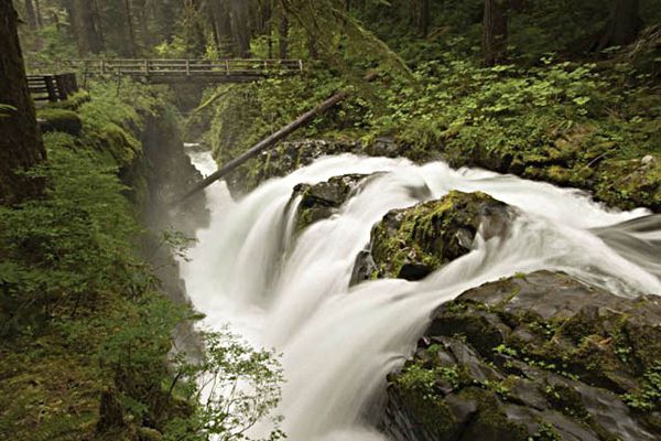 Die Sol Duc Wasserfälle